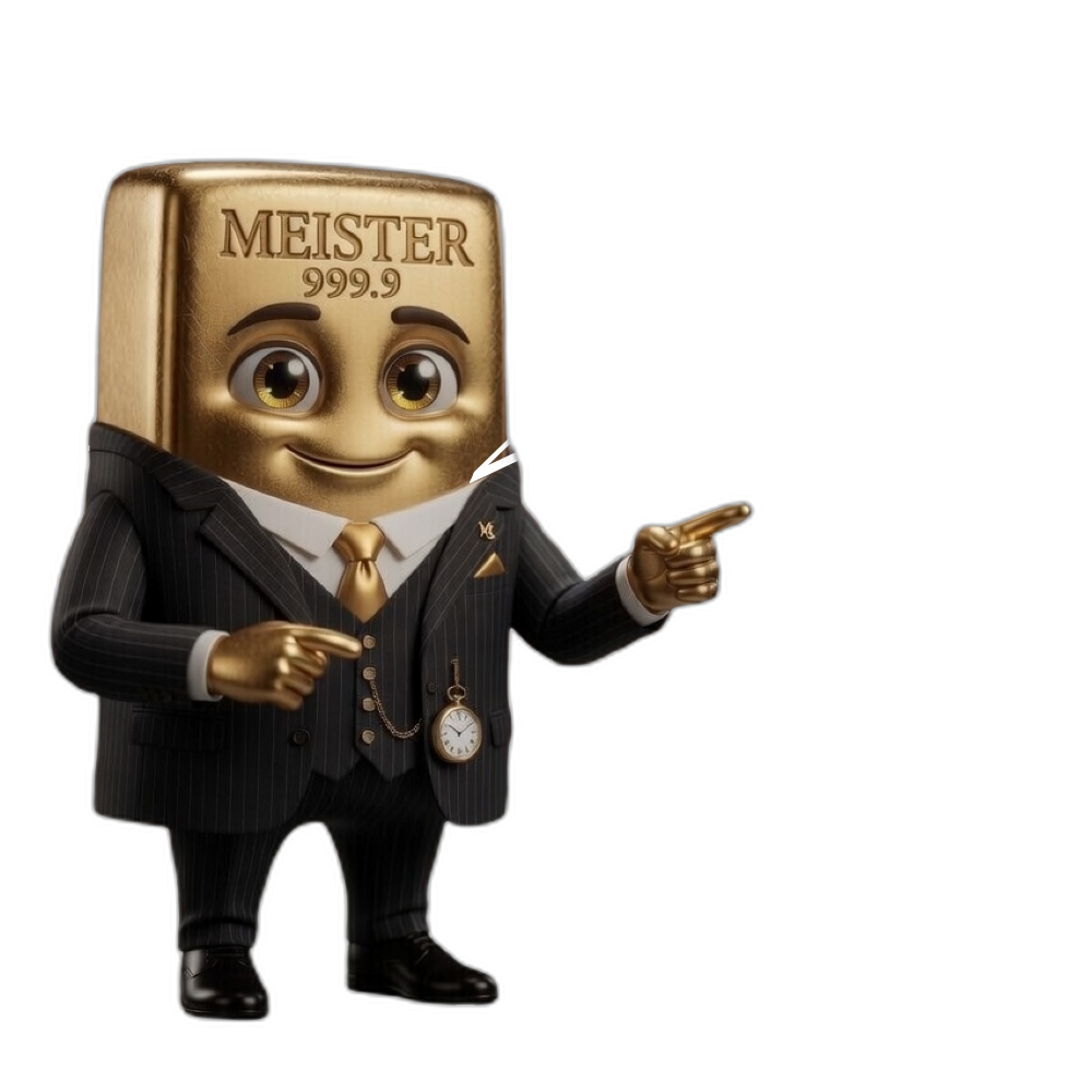 Meister — maskot Meistergold